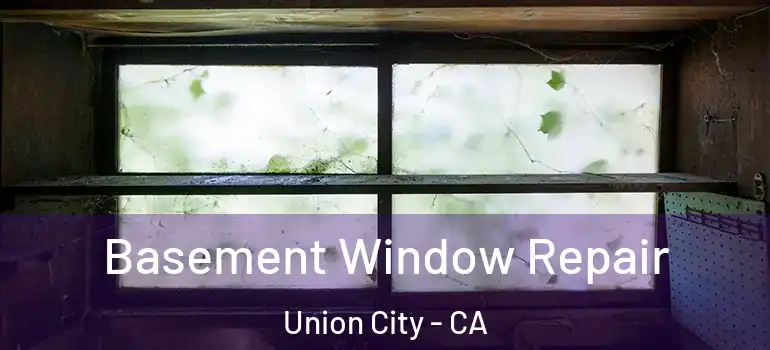  Basement Window Repair Union City - CA