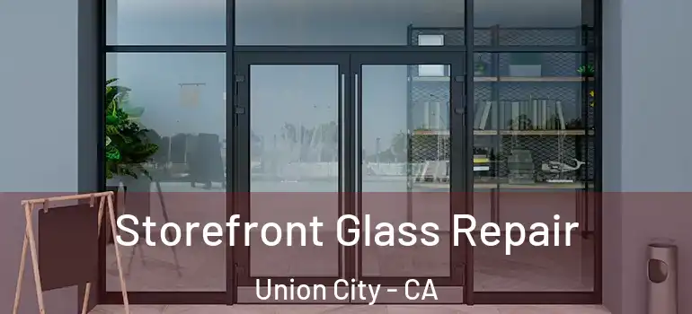  Storefront Glass Repair Union City - CA