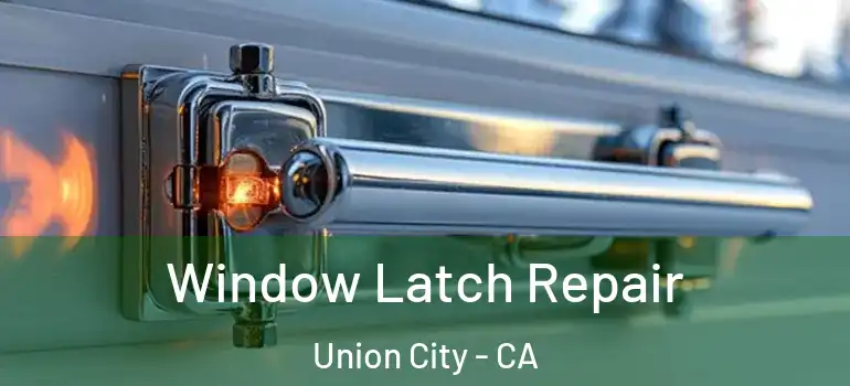 Window Latch Repair Union City - CA
